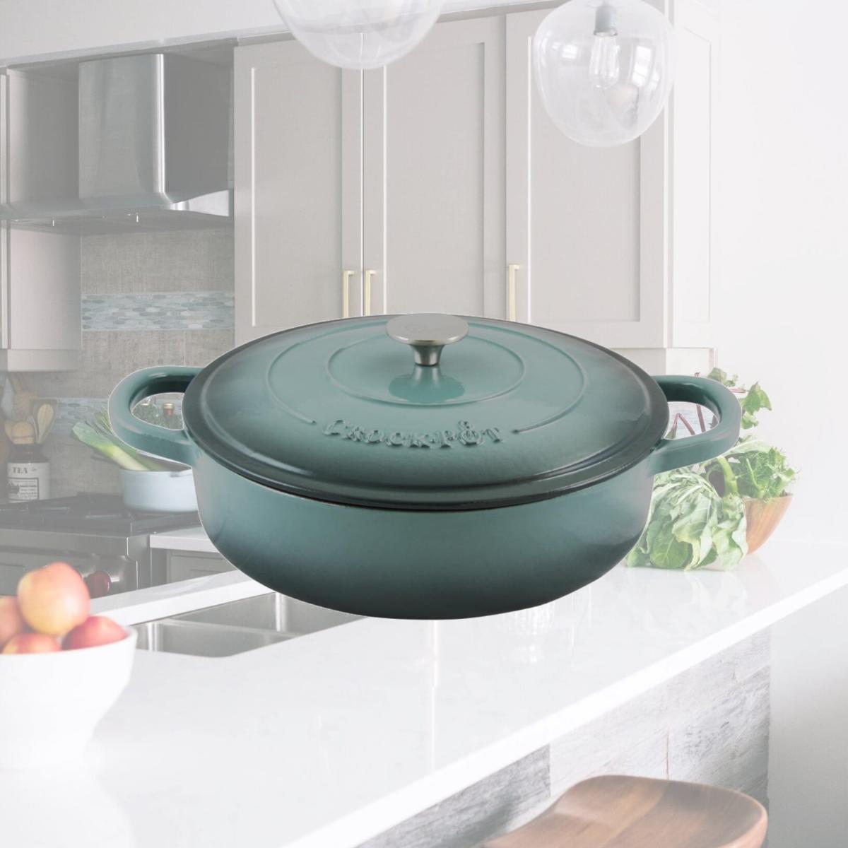 Picture of Gibson 112001-02 5 qt. Crock Pot Brasier - Gray