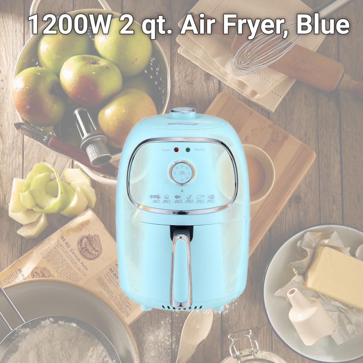 Picture of Brentwood AF-202BL 1200W 2 qt. Air Fryer, Blue