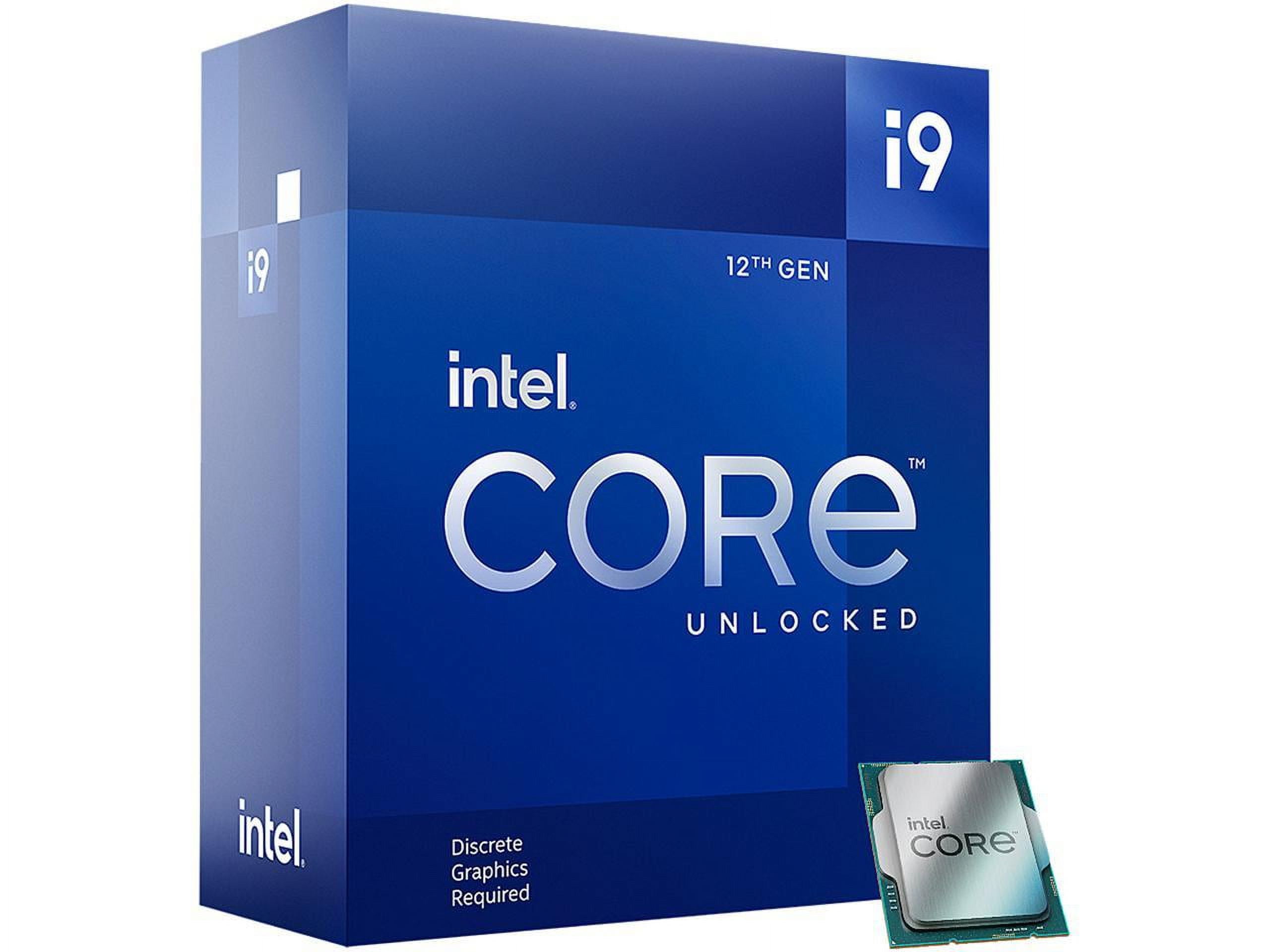 BX8071512900KF 125 watt 8 Cores up to 5.2 gHz Unlocked LGA1700 600 Series Chipset Core i9-12900KF Desktop Processor