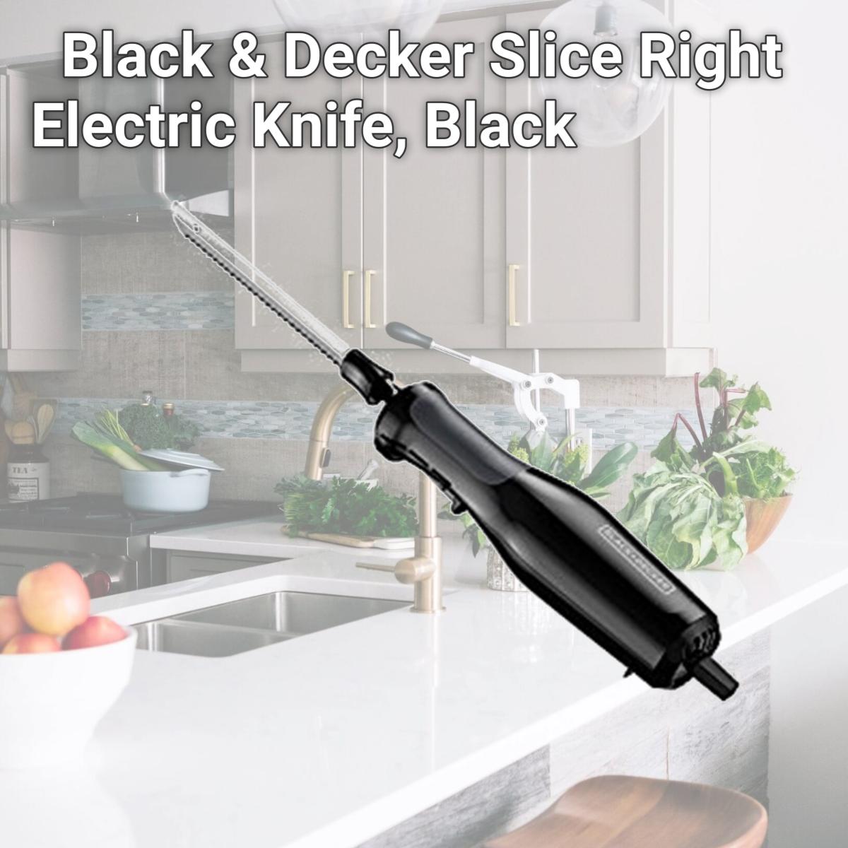 Picture of Applica EK500B Black & Decker Slice Right Electric Knife, Black