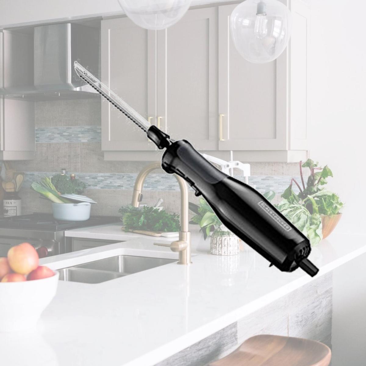 Picture of Applica EK500B Black & Decker Slice Right Electric Knife, Black
