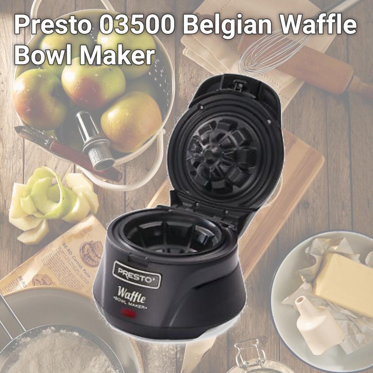 Picture of Presto 03500 Belgian Waffle Bowl Maker