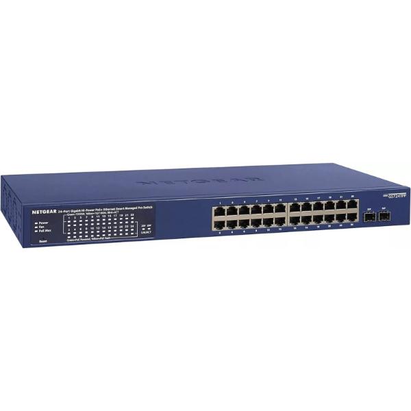 GS724TPP-300NAS 380W 24-Port Gigabit PoE Plus Managed Network Switch