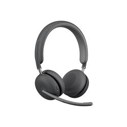 Logitech  Zone Wireless 2 Premium Noise Canceling Headset with Hybrid ANC - Certified for Zoom - Google Meet - Google Voice - Fast Pair, Graphite