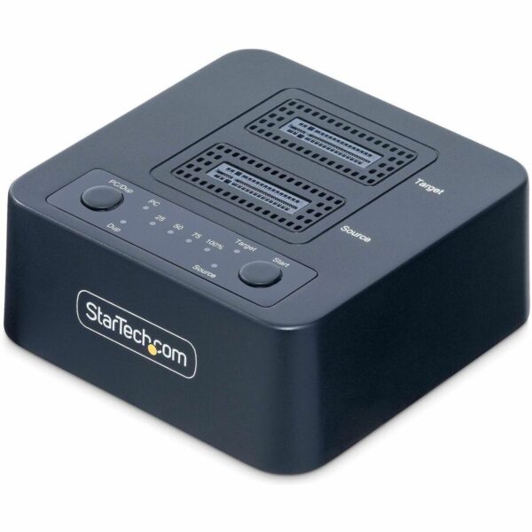 M2-HDD-DUPLICATOR-N1 M.2 NVMe Dock Solid State Drive Duplicator, Black