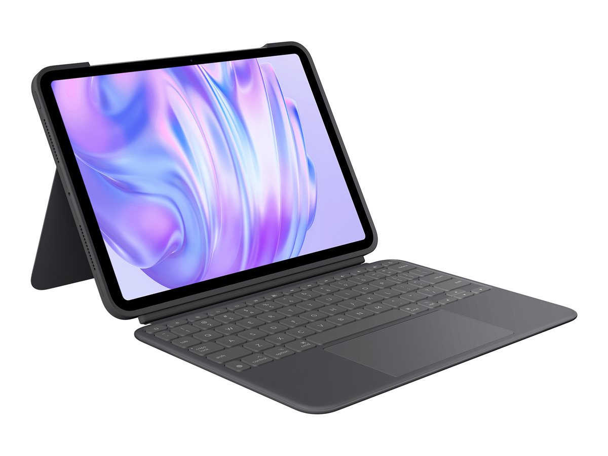 UPC 097855196026 product image for Logitech 920-012659 11 in. Combo Touch ipad Pro M4, Gray | upcitemdb.com