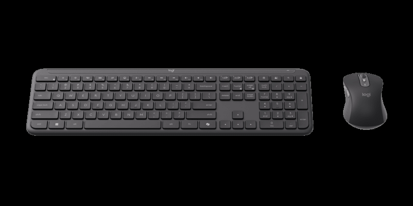 Logitech 920-013271 Signature Slim Wireless Keyboard & Mouse Combo for MK955 Business Copilot