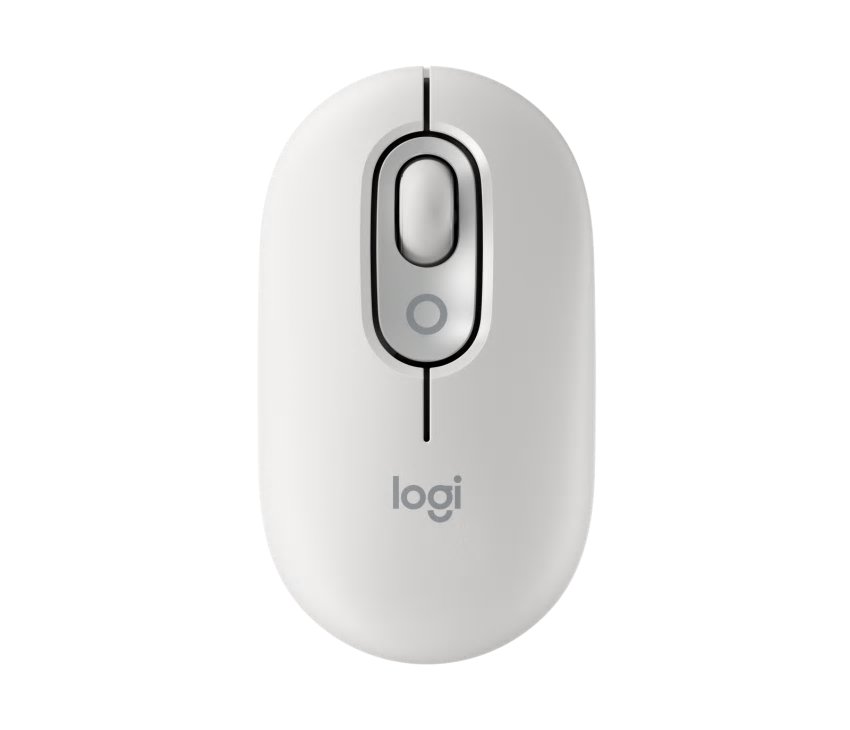 Logitech 910-007408 Pop Mouse, Off-White