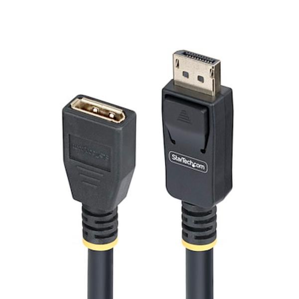 10F-DP14-EXTEND-CBL DisplayPort 1.4 Port Extension Cable, Black