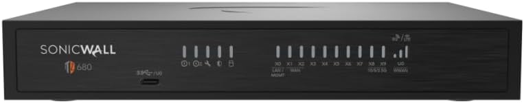 SonicWall TZ680 hardware firewall Desktop 5 Gbit/s