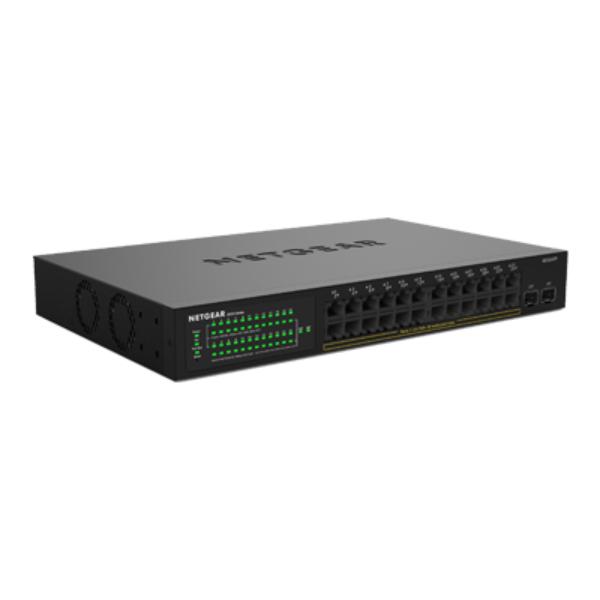 GS324TP-200NAS S350 24-Port Gigabit Ethernet PoE Plus Smart Managed Switch