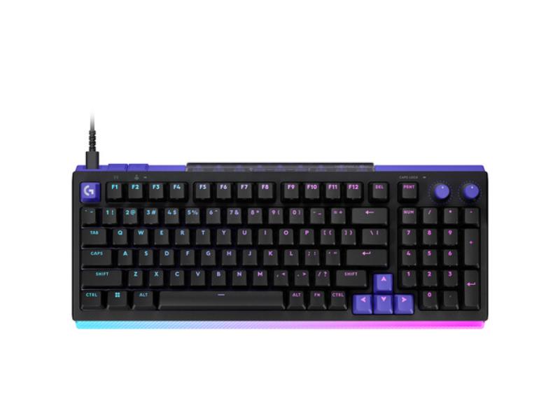 Logitech 920-013973 G512 x 98 Dual Swap Mechanical Keyboard with Linear Switches, Black