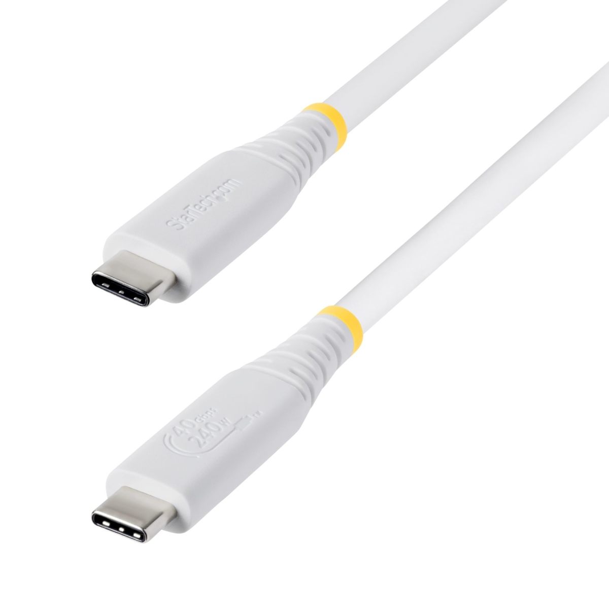 CC3FT40GUSB4TPW 3 ft. 40Gbps USB-IF Certified USB-C Cable, White
