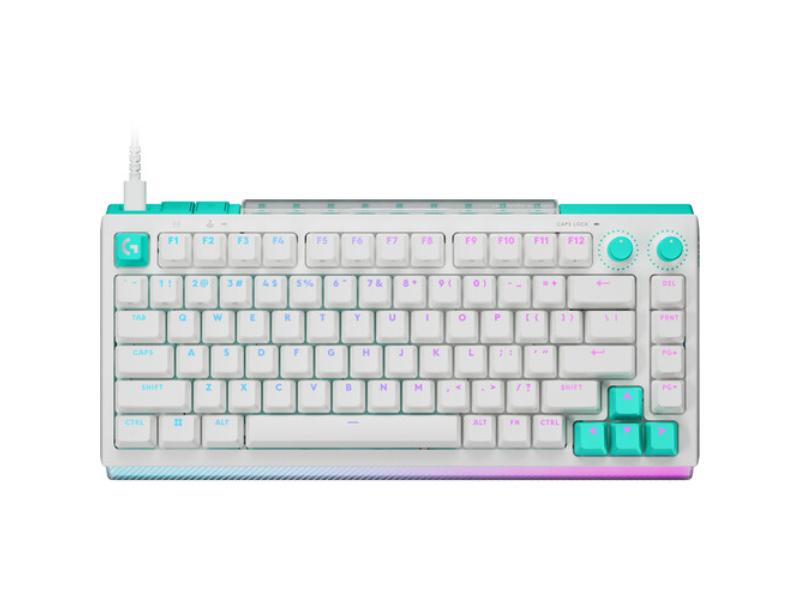 Logitech 920-013949 G512 x 75 Dual Swap Mechanical Keyboard with Linear Switches, White