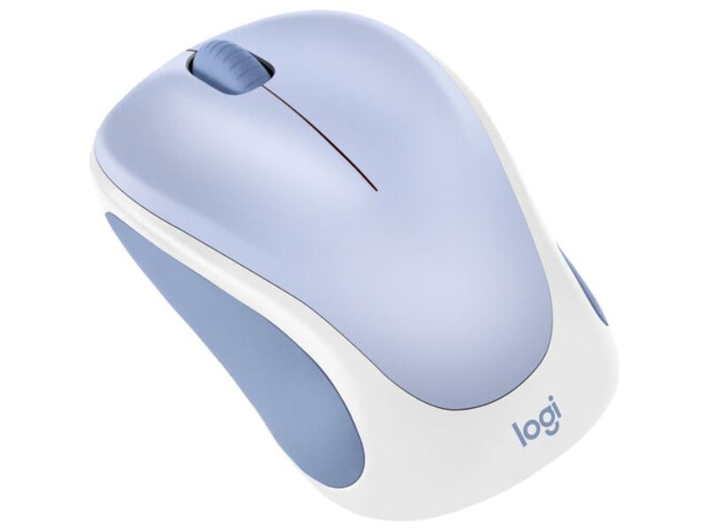 Logitech 910-007795 Design Collection Limited Edition Wireless Mouse, Light Lilac Purple