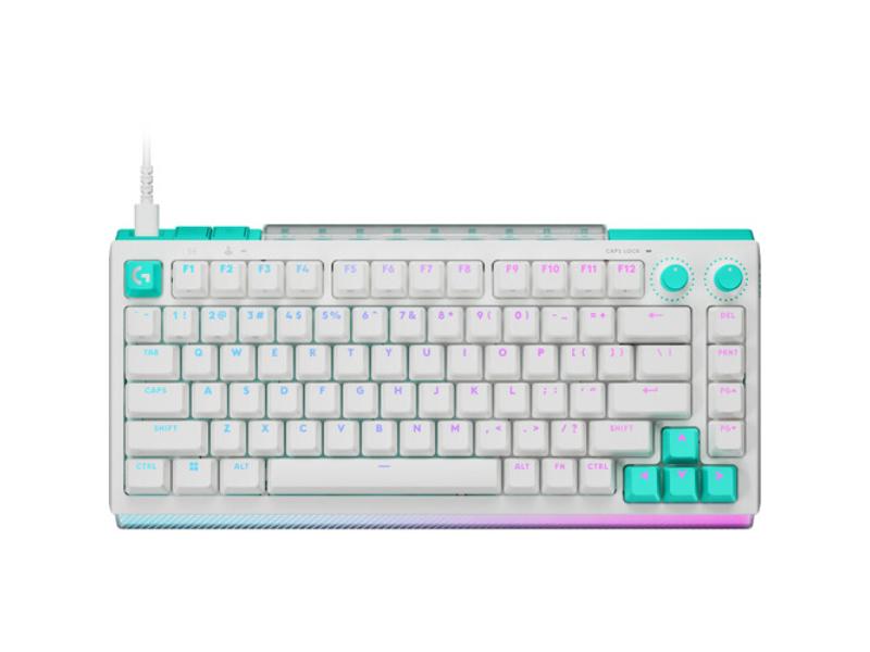 Logitech 920-013948 G512 x 75 Dual Swap Mechanical Keyboard with Tactile Switches, White