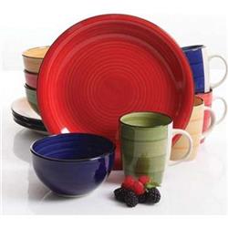 105948.12 Gh Color Vibes Round Dinnerware, 12 Piece