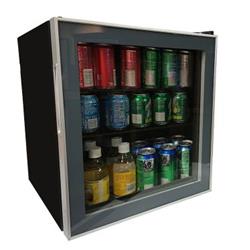 Arbc17t2pg 1.7 Cu. Ft. Beverage Cooler Cabinet & Platinum Trim Glass Door, Black