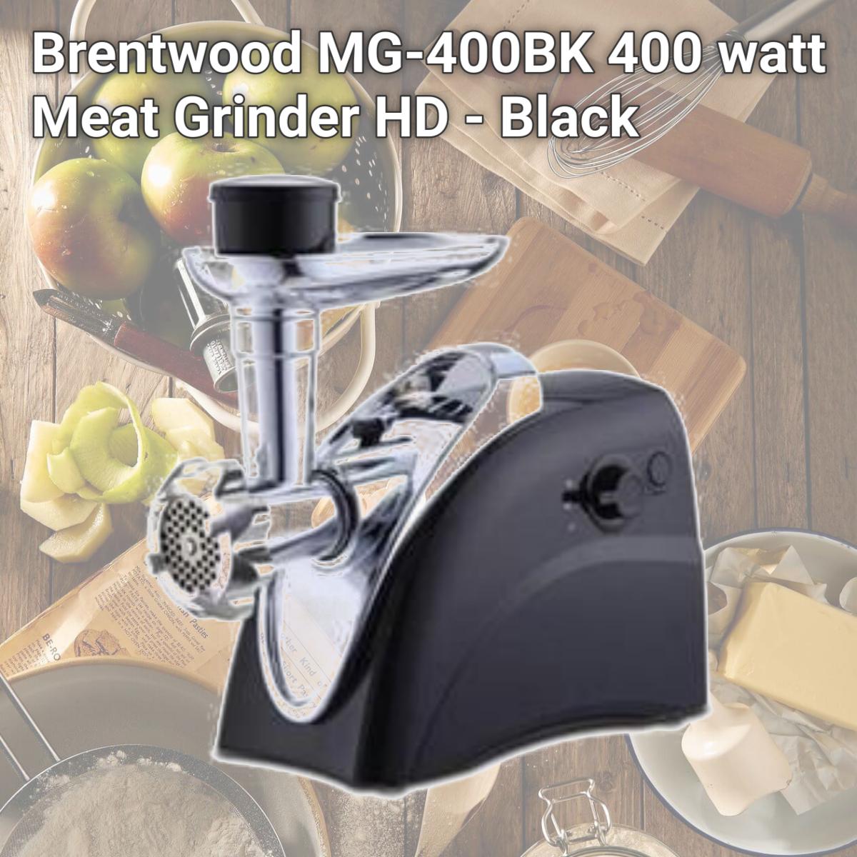 Picture of Brentwood MG-400BK 400 watt Meat Grinder HD - Black