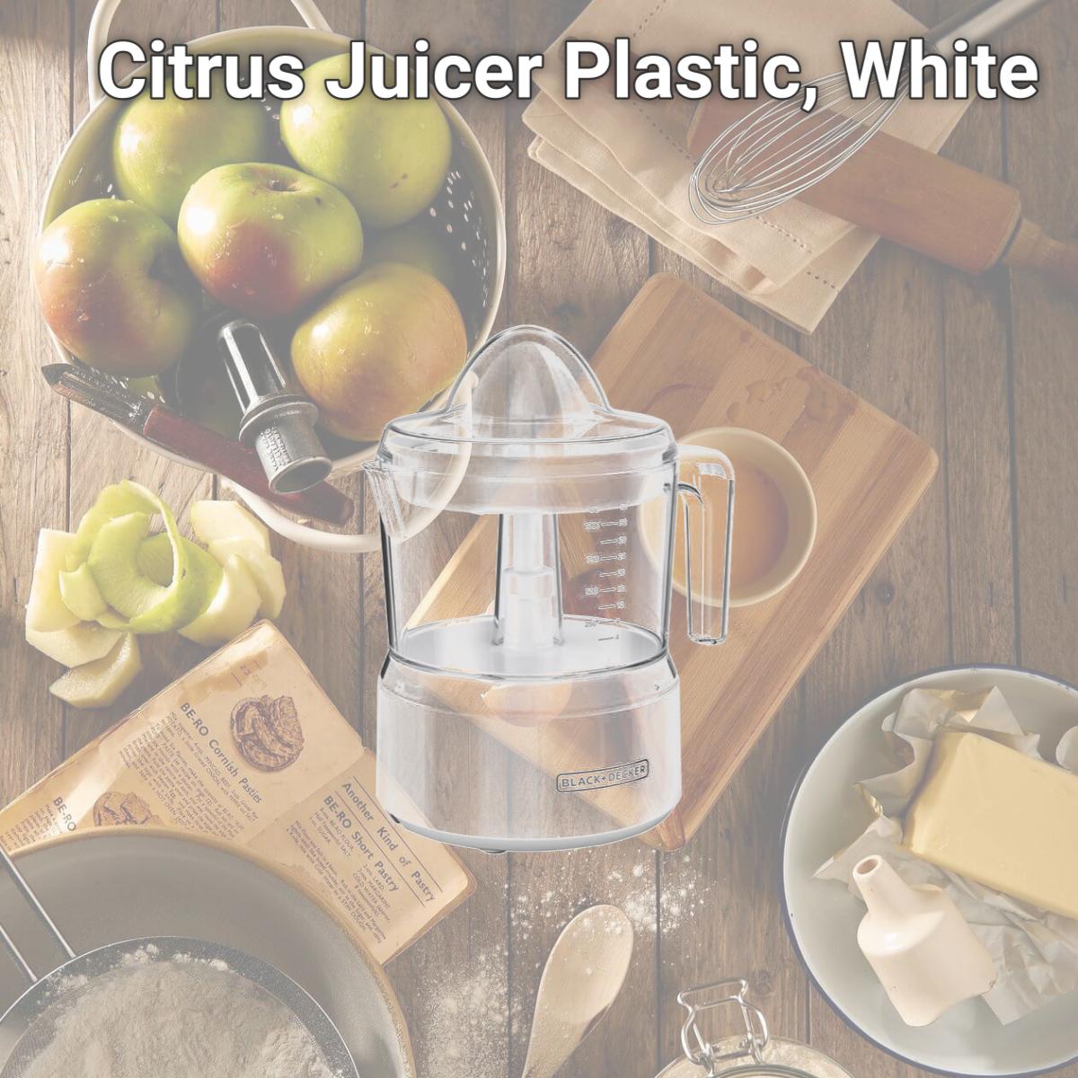 Picture of Black & Decker CJ650W Black & Decker Citrus Juicer Plastic, White