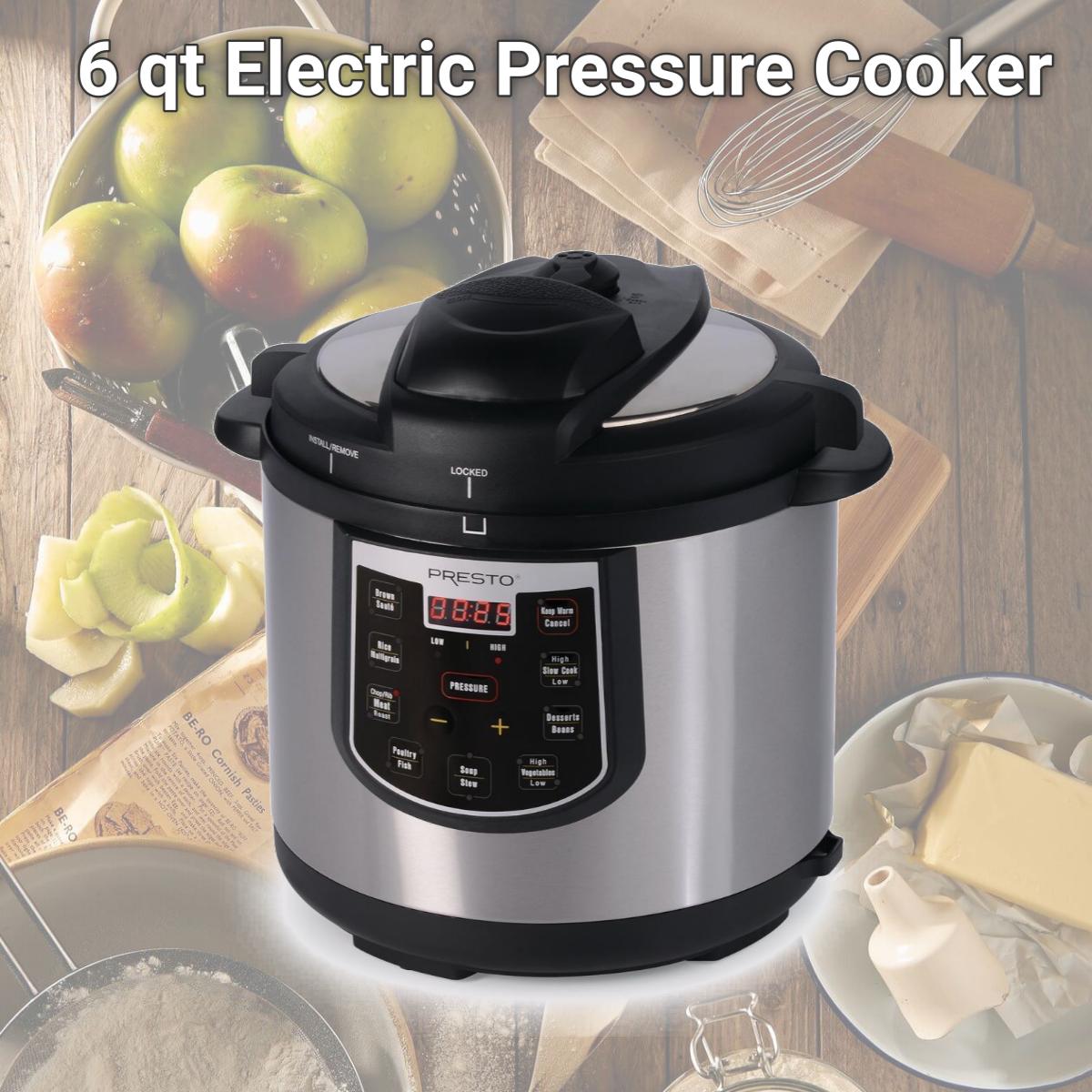 Picture of Presto 02141PRESTO 6 qt Electric Pressure Cooker