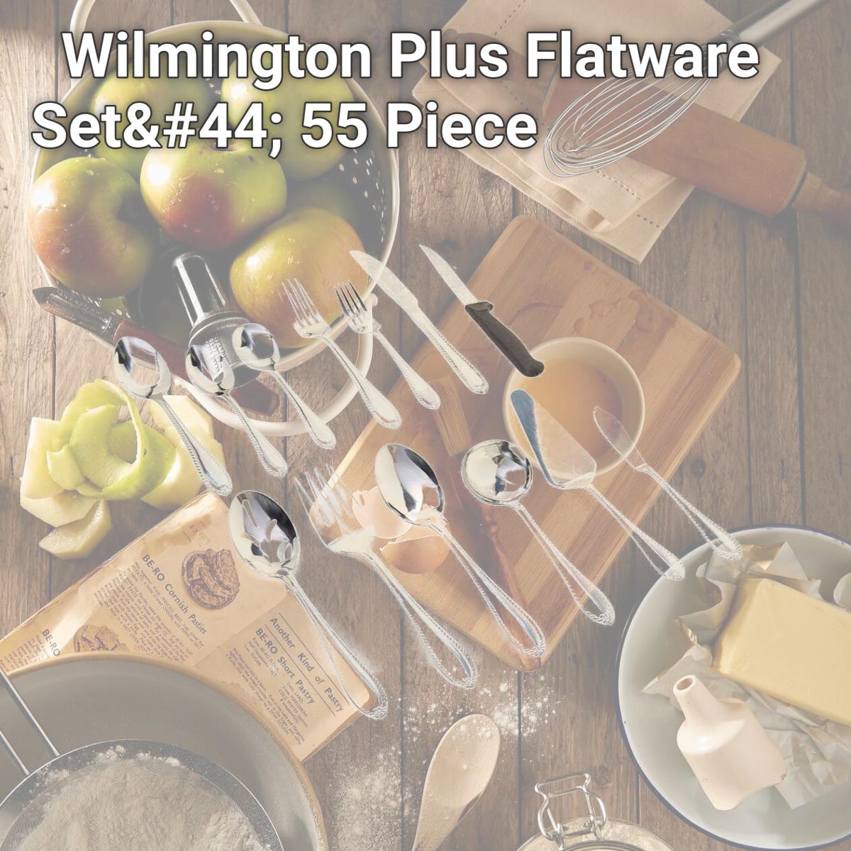 Picture of Gibson 49335.55 Wilmington Plus Flatware Set, 55 Piece