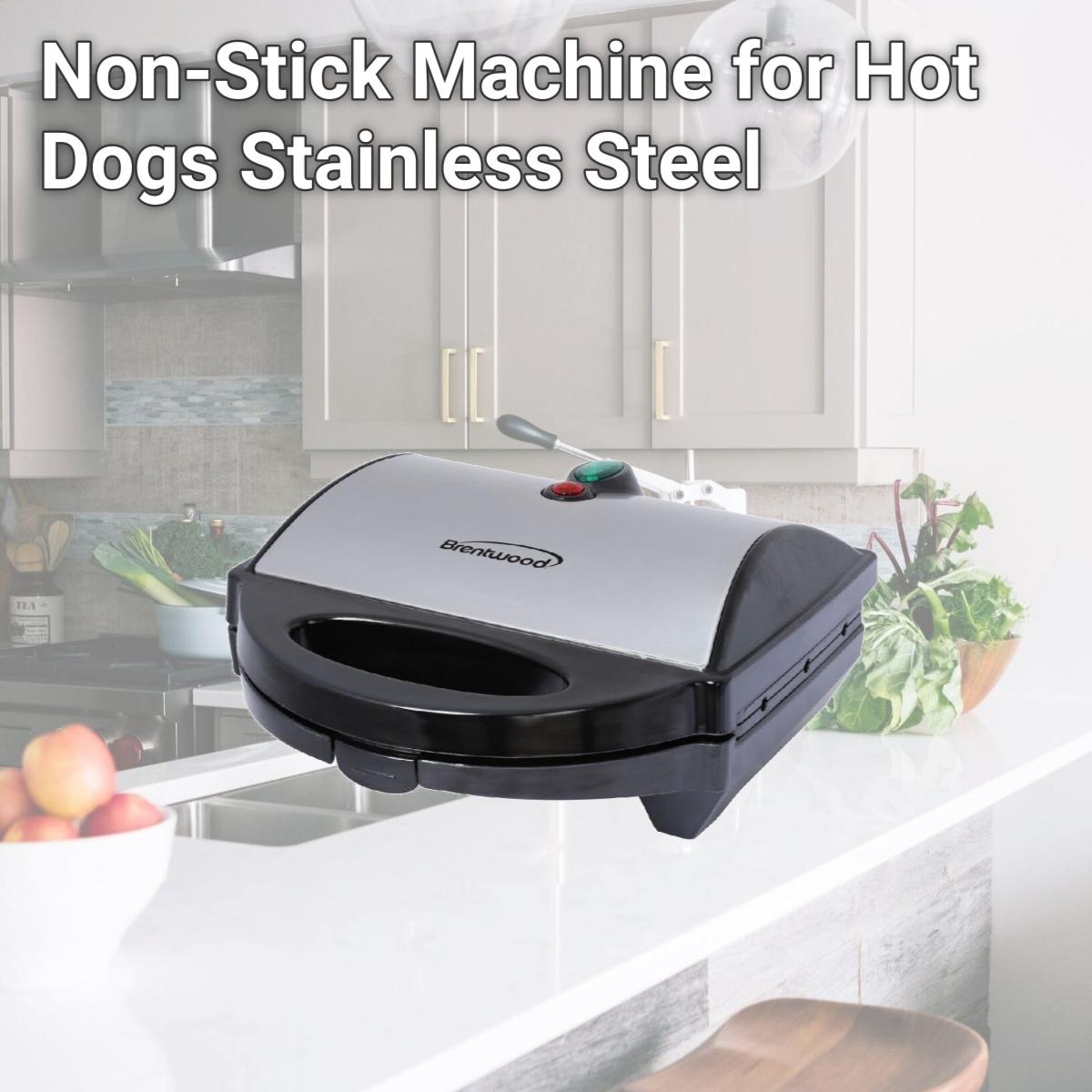 Picture of Brentwood TS-601S Non-Stick Machine for Hot Dogs Stainless Steel