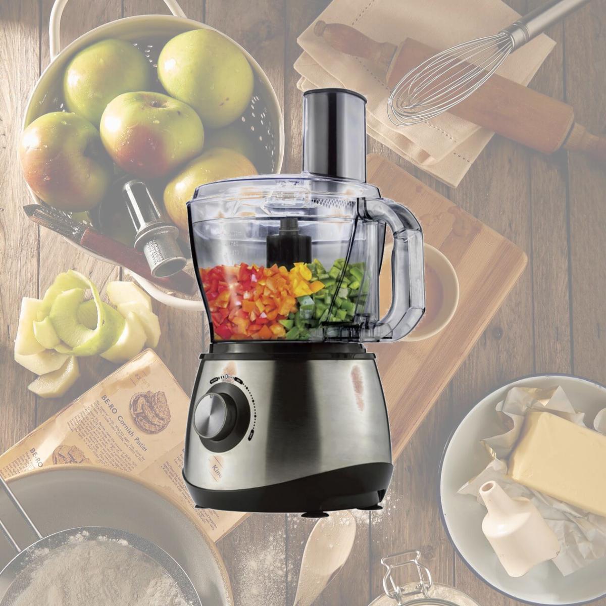 Picture of Brentwood FP-581 Food Processor 600W 8 Cup Stainless Steel