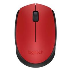 Logitech 910-004941 M170 Clamshell Wireless Mouse - Red