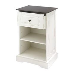 6427-7944-bb 28.5 In. Storage Cabinet With Shelf, White