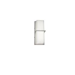 Vld-311-pc 14 Watt Led Wall Sconce, Polished Chrome-white Cased Glass