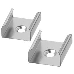 2 Mounting Clips For Ld-trk Series, Stainless - 0.28 X 0.68 X 0.63 In.
