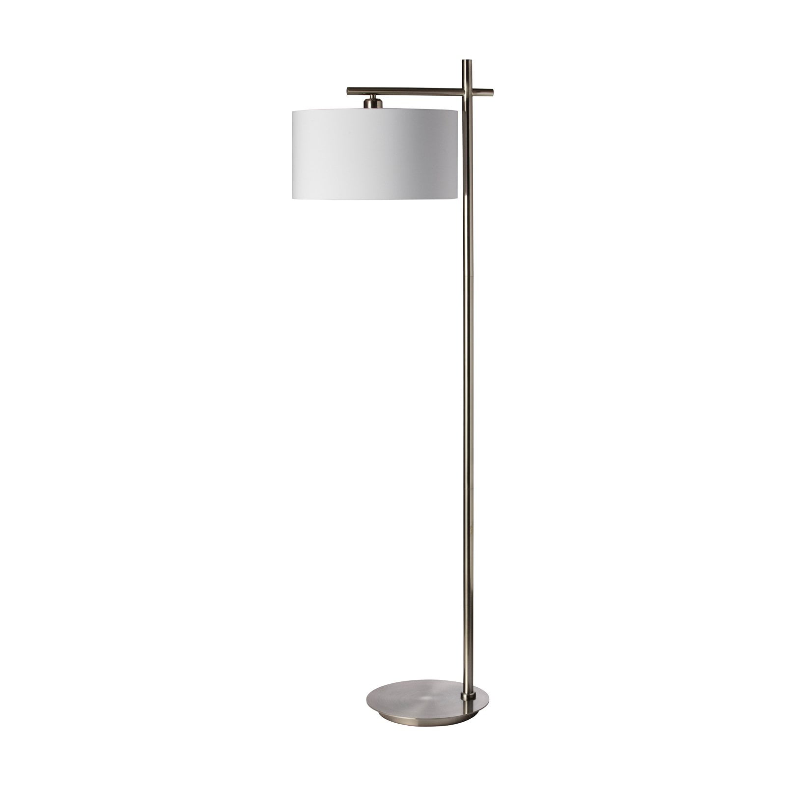 131f-sc 1 Light Floor Lamp, Satin Chrome