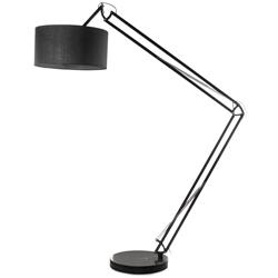 303f-bk 1 Light Incandescent Adjustable Floor Lamp, Black