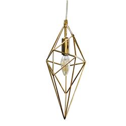 918-1p-agb 1 Light Incandescent Pendant, Aged Brass