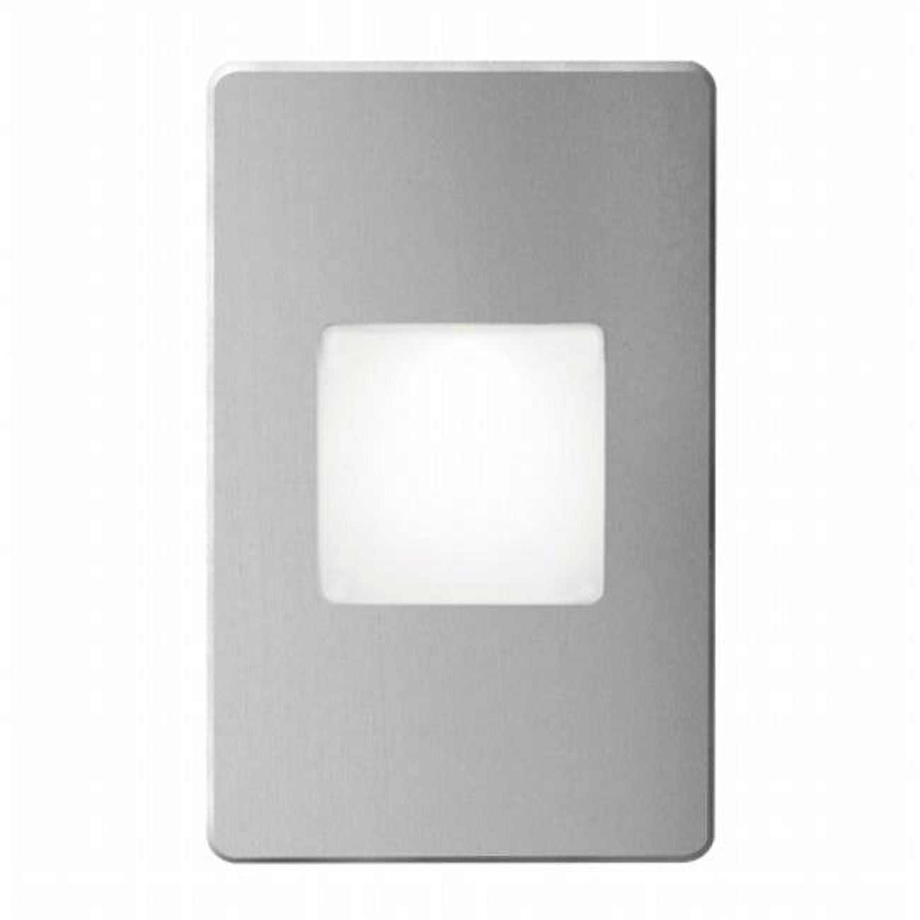 Dledw-245-ba 120v Ac Input, 2700k, 3.3w Ip65, Brushed Aluminum Wall Led Light With White Lens