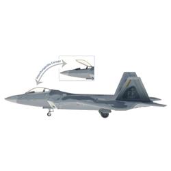 Hogan Wings Hg60395 Usaf F-22 1-200 91-005 With Open & Closed Canopy Option Die Cast