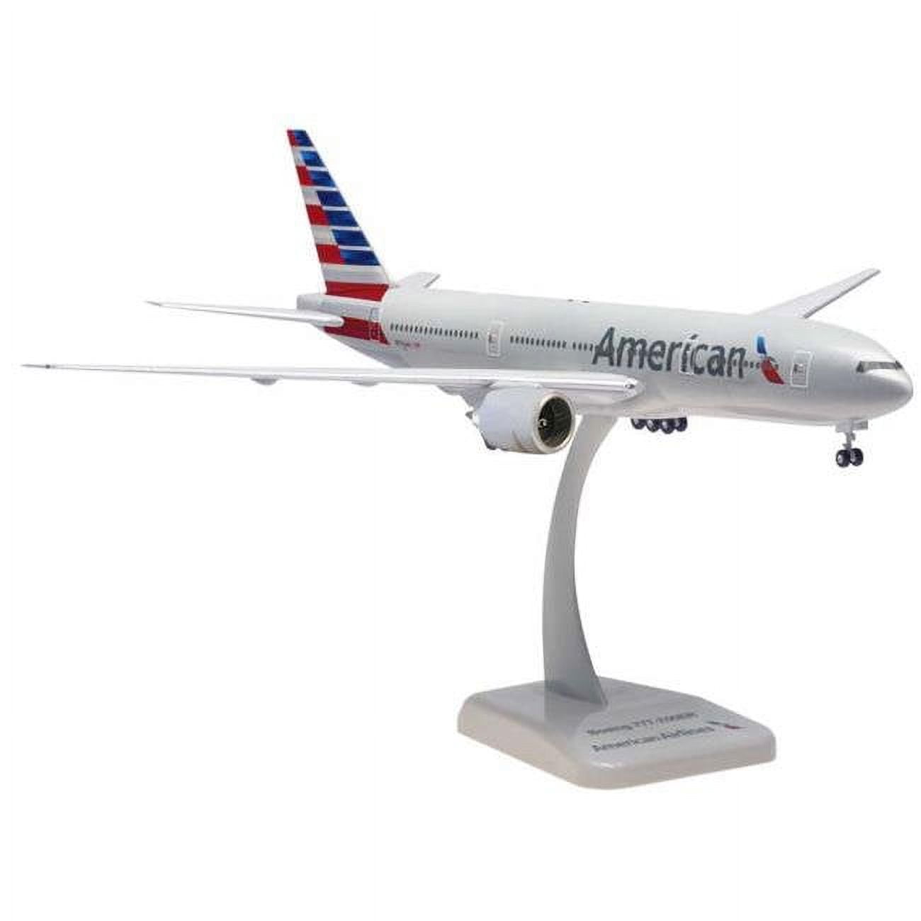 Hogan Wings Hg0052g American 777-200er Aircraft 1-200 Registration No N776an With Gear