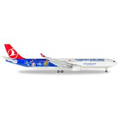 Herpa 200 Scale Commercial-private E558105 Turkish A330-300 Em 2016, 1-200