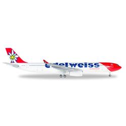 Herpa 200 Scale Commercial-private He558129 Edelweiss A330-300, 1-200