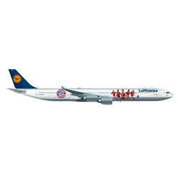 Herpa 200 Scale Commercial-private He558242 Lufthansa 340-600 Fc Bayern Audi Summer Tour 2016, 1-200