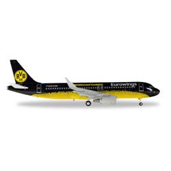 Herpa 200 Scale Commercial-private He558167 Eurowings A320 Bvb Mannschaftsairbus, 1-200