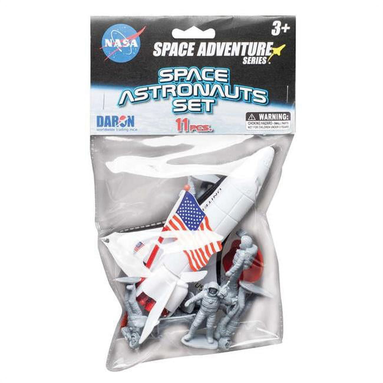 Space Adventure Hf99990a Astronauts Set Toy Bag, 11 Piece