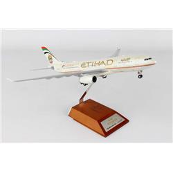 Jc Wings Jc2etd962 Etihad A330 - 200 1 By 200 Old Livery F1 Reg A6 - Eyn With Stand