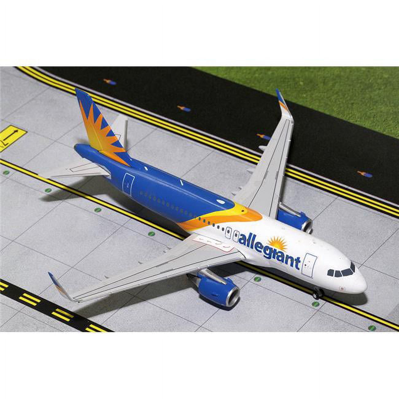G2aay663 Allegiant A319s 1-200 New Livery Model Airplane