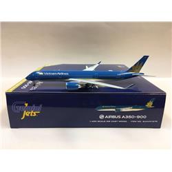 Gj1678 Vietnam Airlines Airbus A350-900 1-400 Model Airplane