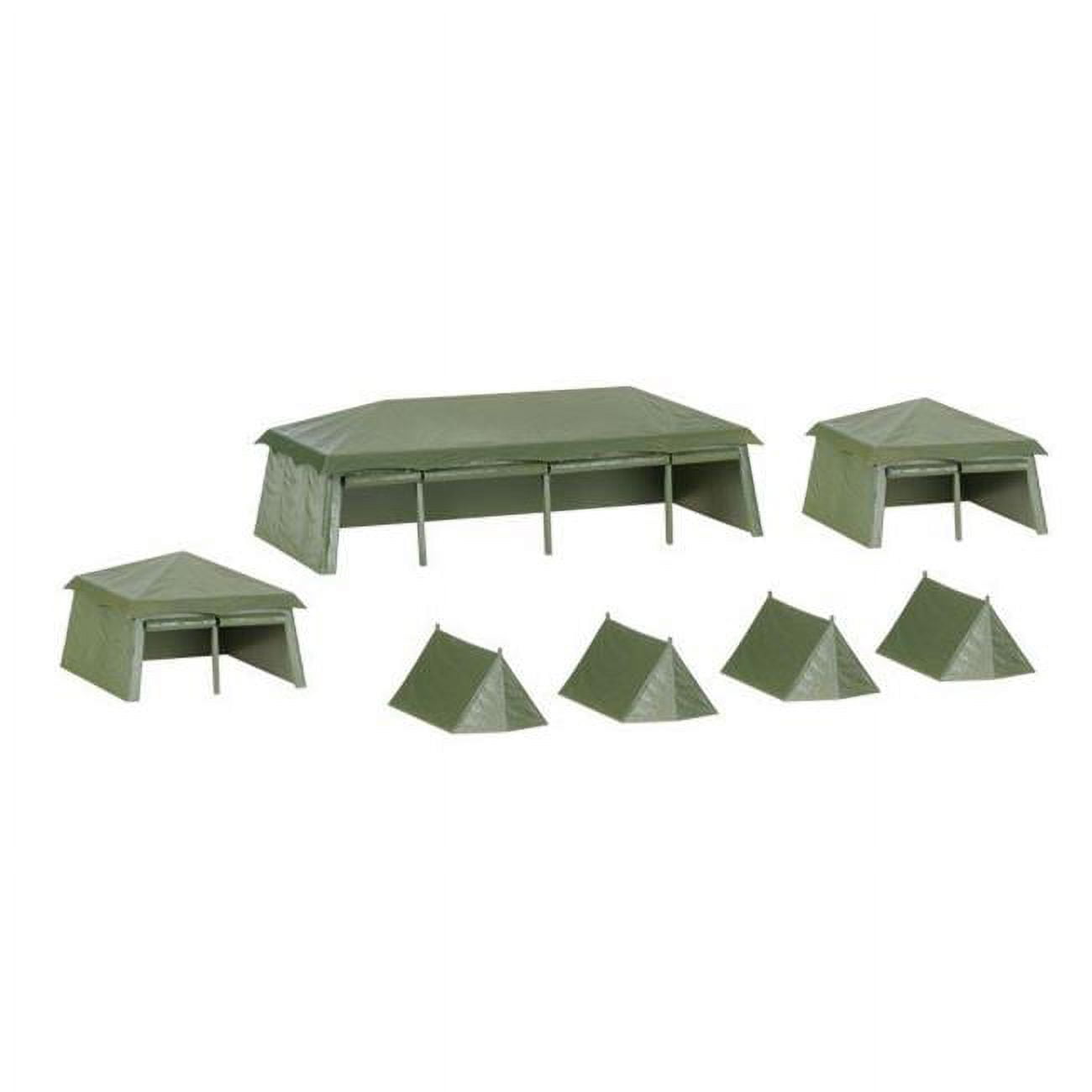 1-87 Military Assembly Kit Tents - 7 Piece