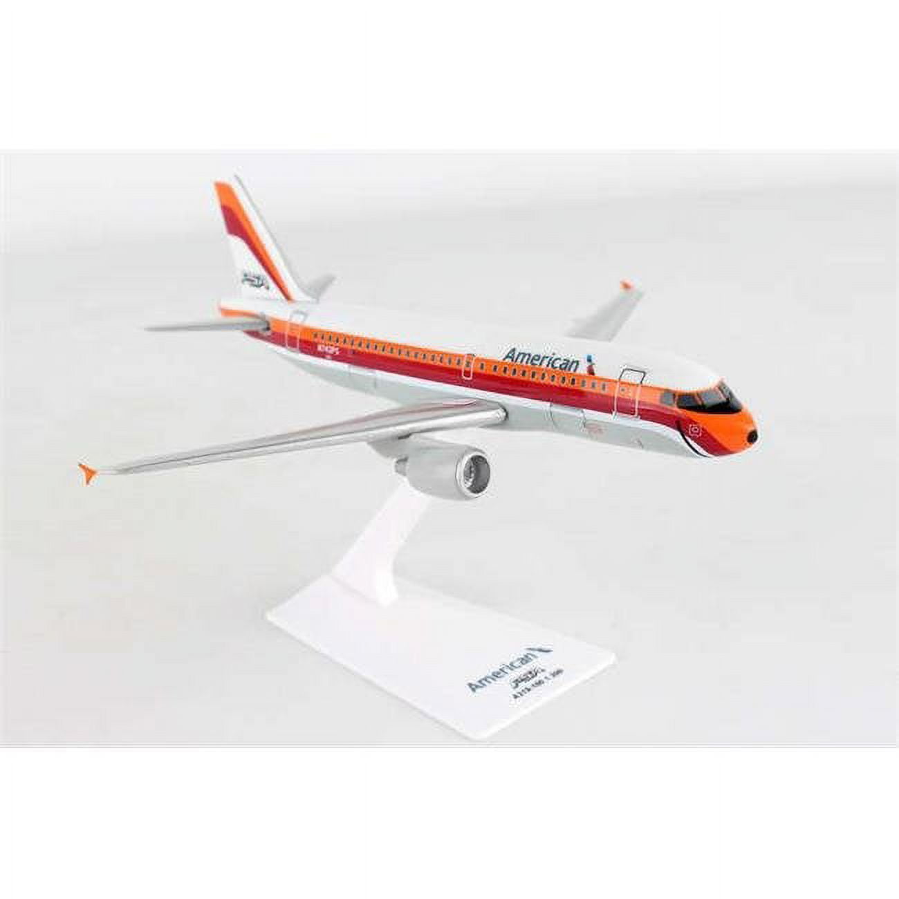 Lp0029p A319 American & Piedmont A319 1-200 Heritage Livery Model Airplane