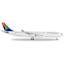 Herpa Wings He530712 South African Airways Airbus Pre-built Aircraft, 1 Isto 500