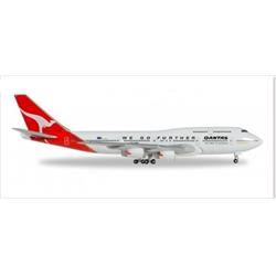 He500609-001 1 Isto 500 Qantas Boeing 747-400 We Go Further Model Planes